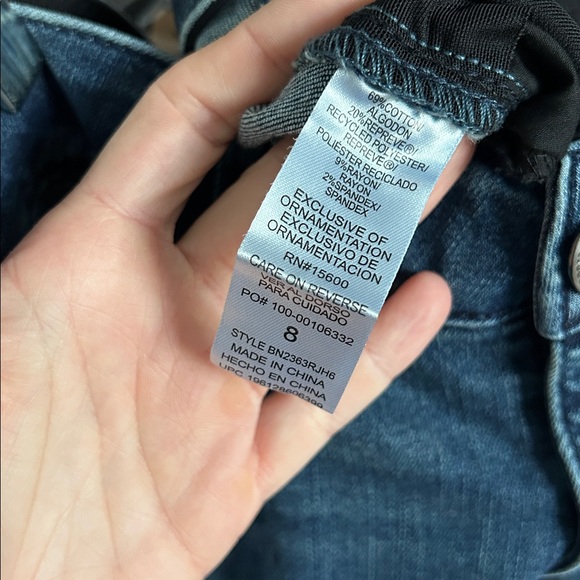 Democracy Distressed Jean. Size 8. 26” inseam. Stretch. - Picture 5 of 5